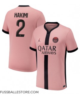 Günstige Paris Saint-Germain Achraf Hakimi #2 3rd trikot 2024-25 Kurzarm